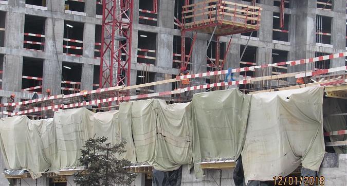 ЖК Селигер Сити - монолитные работы, вид с Ильменского проезда, фото 2 Квартирный контроль