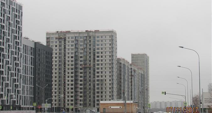 ЖК Город на реке Тушино - 2018 - вид на Квартал 2 с Проектируемого проезда №5484, фото 1 Квартирный контроль