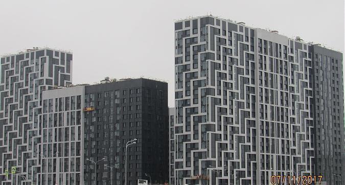 ЖК Город на реке Тушино - 2018, Квартал 1 - фасадные работы, вид на с Проектируемого проезда №5484 Квартирный контроль
