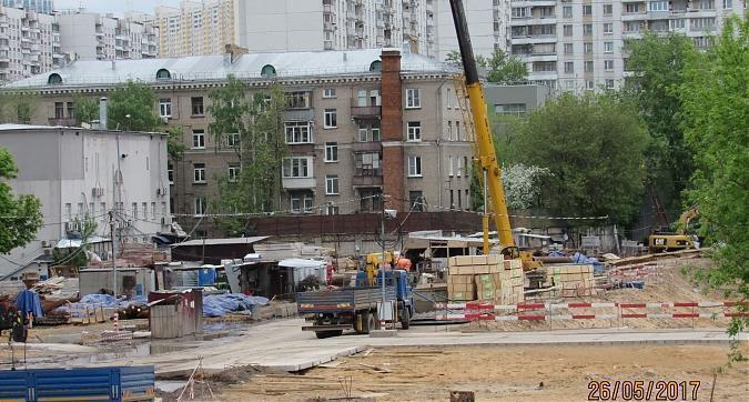 ЖК Династия - вид на строительство с Хорошевского шоссе Квартирный контроль