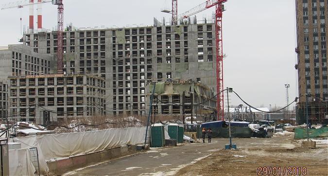 ЖК Домашний, 2-я очередь строительства - монолитные работы, вид с Донецкой улицы, фото 1 Квартирный контроль