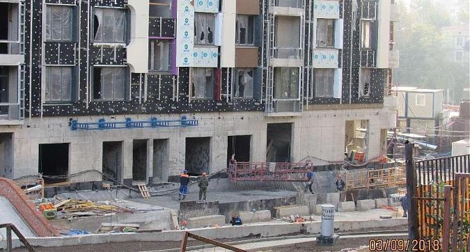 ЖК VAVILOVE (Вавилова, 69А), фасадные работы - вид со стороны улицы Вавилова, фото 6 Квартирный контроль