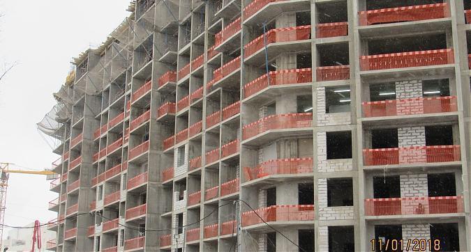 ЖК Династия, монолитные работы - вид с Хорошевского шоссе на строительство 1-го дома, фото 2 Квартирный контроль