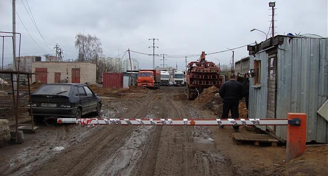 ЖК Пехра, въезд на строительную площадку, вид с ул. Трубецкая, фото - 4 Квартирный контроль