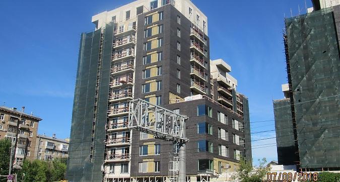 ЖК Вавилова 4, фасадные работы - вид с улицы Вавилова, фото - 7 Квартирный контроль