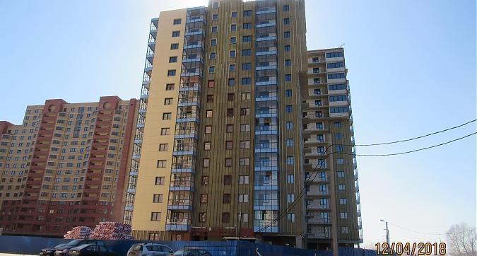 ЖК Солнечный (г.Жуковский), фасадные работы - вид с Солнечной улицы, фото 1 Квартирный контроль