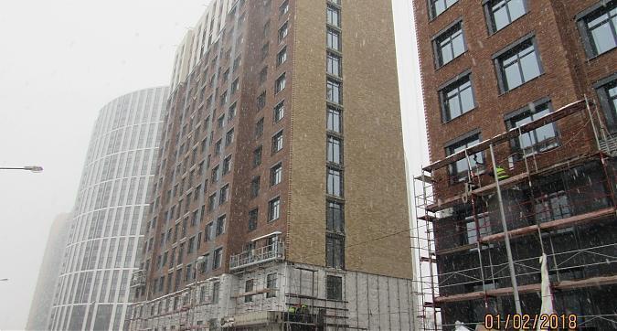 ЖК Only (Квартал ОНЛИ), фасадные работы - вид на 1-й корпус с Заречной улицы, фото 1 Квартирный контроль