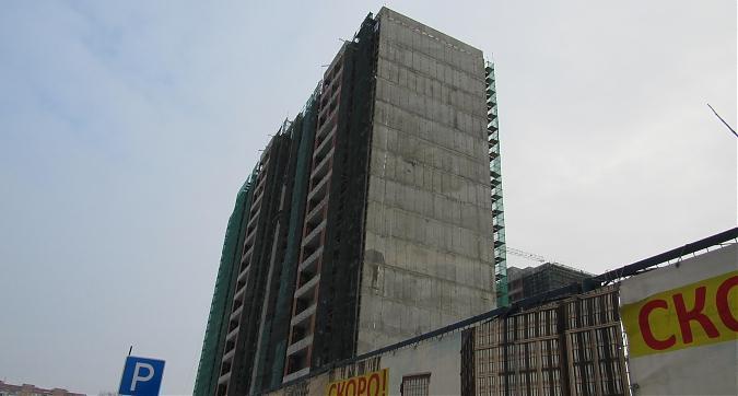 Вид с 3-й улицы Бухвостова на жилой комплекс Наследие Квартирный контроль