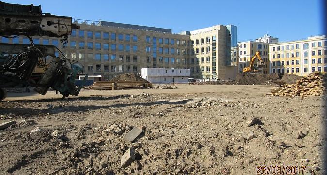 ЖК A-Residence, строительная площадка -вид с Садовнического переулка, фото 6 Квартирный контроль