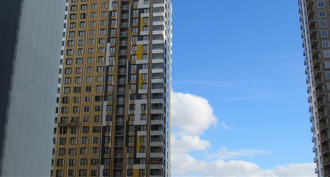 ЖК Летний сад, корпуса 2Б, 3Б, фасадные работы, вид с ул. 800-летия Москвы, фото - 1 Квартирный контроль