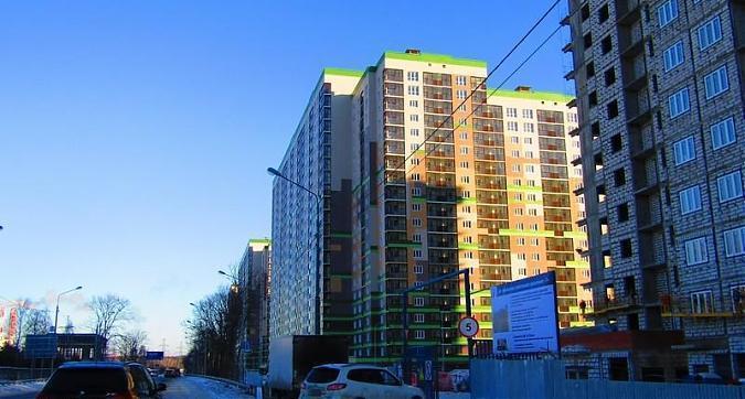 UP квартал Новое Тушино - вид на 2-й и 3-й корпуса со стороны Путилковского шоссе Квартирный контроль