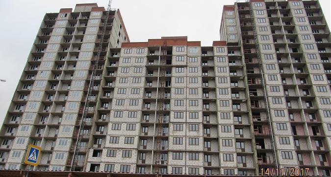 ЖК Новогиреевский, 1-й корпус, вид с улицы Строителей, фото 1 Квартирный контроль