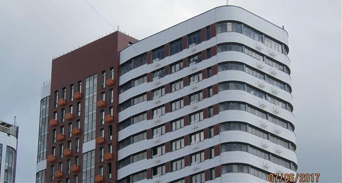 ЖК Ленинградский - вид на строящийся корпус 3 с западной стороны Квартирный контроль