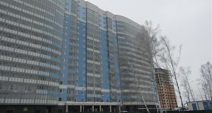 Мкрн Лобня Сити - вид на корпус 1 со стороны улицы Борисова Квартирный контроль