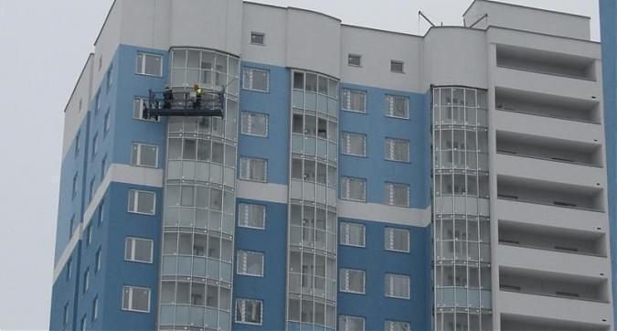 Мкрн Лобня Сити - вид на корпус 2 со стороны улицы Борисова Квартирный контроль