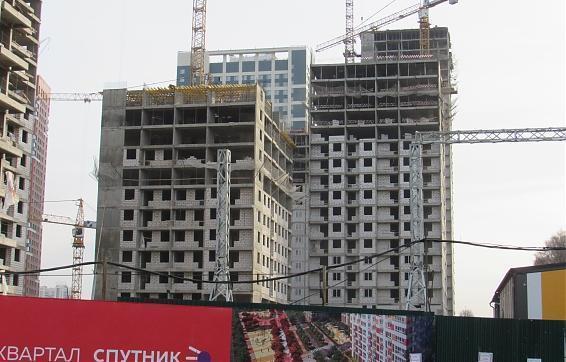 ЖК Спутник (Комплекс апартаментов Спутник), корпуса 10, 9, вид на комплекс с Мякининского шоссе, фото - 3 Квартирный контроль