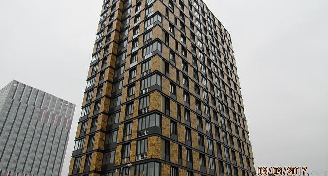 Комплекс апартаментов Технопарк, 5-й корпус - вид с Проектируемого проезда №7024 Квартирный контроль