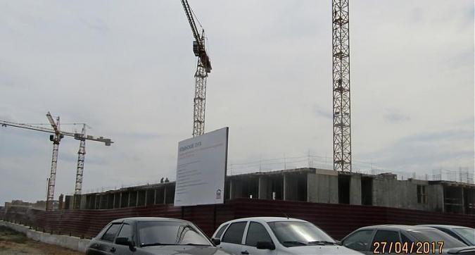 ЖК Ильинские Луга (Новорижские Кварталы) - вид на строящийся комплекс с восточной стороны Квартирный контроль