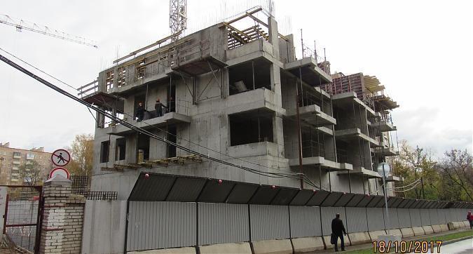 ЖК Свой - монолитные работы на уровне 4-го этажа,  вид с Гродненской улицы, фото 1 Квартирный контроль