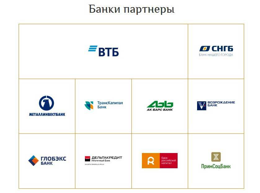 Втб банки партнеры внесение
