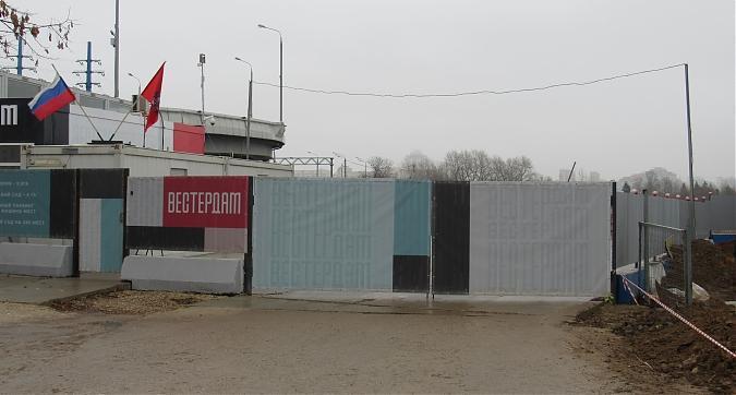 ЖК Вестердам, строительная площадка, вид с Аминьевского шоссе, фото - 1 Квартирный контроль