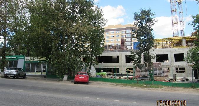 ЖК Ольховка, дом № 7, монолитные работы - вид с улицы Текстильная, фото 3 Квартирный контроль