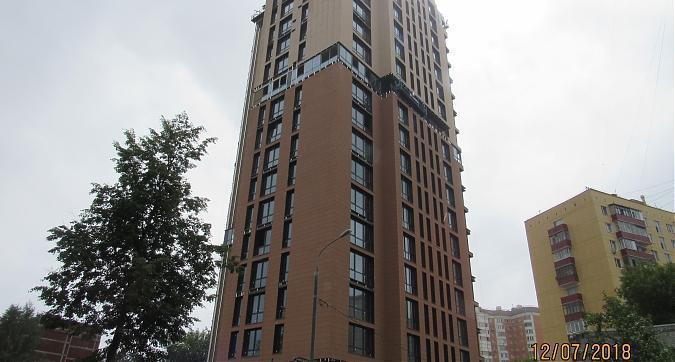 ЖК Монодом (Комплекс апартаментов Monodom), фасадные работы - вид с Международной улицы, фото 3 Квартирный контроль