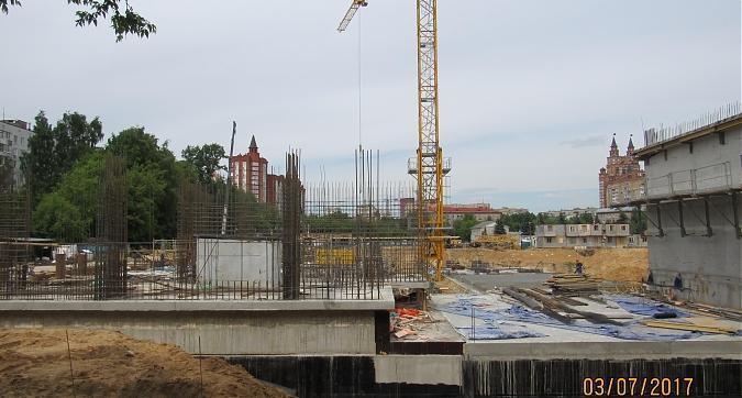 ЖК Хорошевский - вид со стороны улицы Берзарина на строительство 6-го корпуса Квартирный контроль