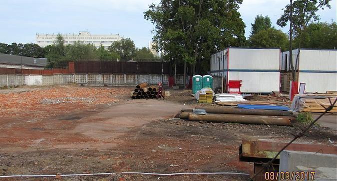 ЖК Лидер на Пресне - подготовка к строительным работам, вид с Красногвардейского бульвара, фото 3 Квартирный контроль