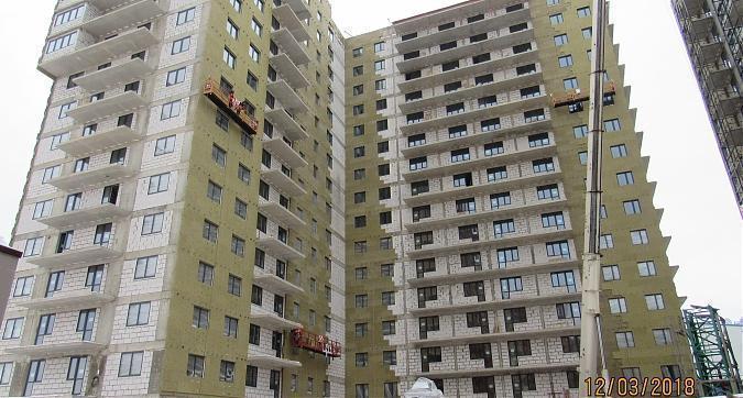 ЖК Солнечный (г.Жуковский), фасадные работы - вид с Солнечной улицы, фото 2 Квартирный контроль