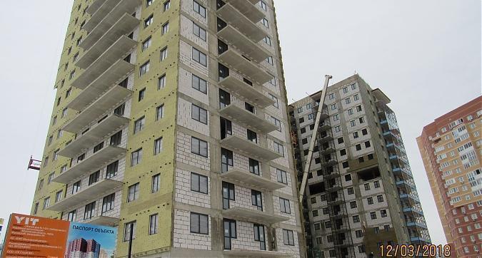 ЖК Солнечный (г.Жуковский), фасадные работы - вид с Солнечной улицы, фото 3 Квартирный контроль