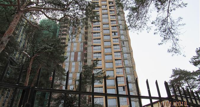 ЖК Дом Серебряный Бор - фасадные работы, вид со стороны набережной Москва реки, фото 5 Квартирный контроль