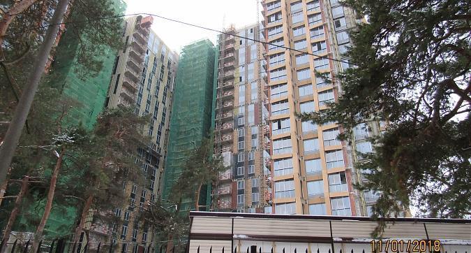 ЖК Дом Серебряный Бор - фасадные работы, вид со стороны набережной Москва реки, фото 6 Квартирный контроль