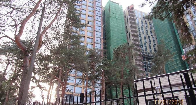 ЖК Дом Серебряный Бор - фасадные работы, вид со стороны набережной Москва реки, фото 7 Квартирный контроль