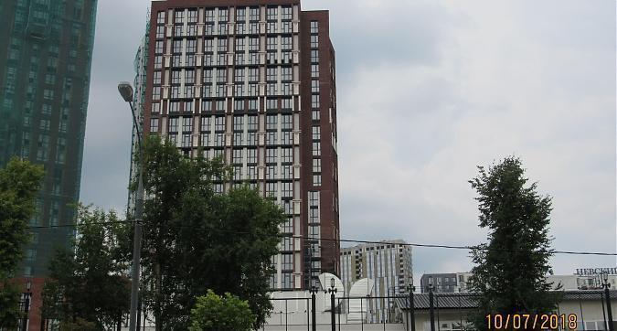 ЖК Невский, фасадные работы - вид со стороны улицы Адмирала Макарова, фото 3 Квартирный контроль