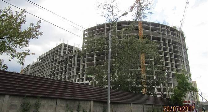 ЖК Парад Планет - вид на строящийся жилой комплекс с восточной стороны Квартирный контроль