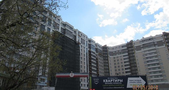 ЖК Прайм тайм - фасадные работы, вид с улицы Викторенко, фото 1 Квартирный контроль