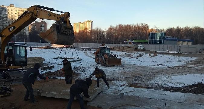 ЖК Одинград, строительная площадка, земляные работы, фото -3 Квартирный контроль
