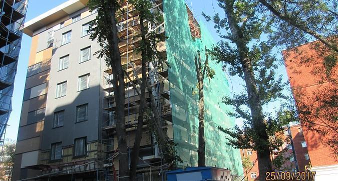 ЖК Два дома 20&20, фасадные работы - вид со стороны 2-го Донского проезда, фото 5 Квартирный контроль