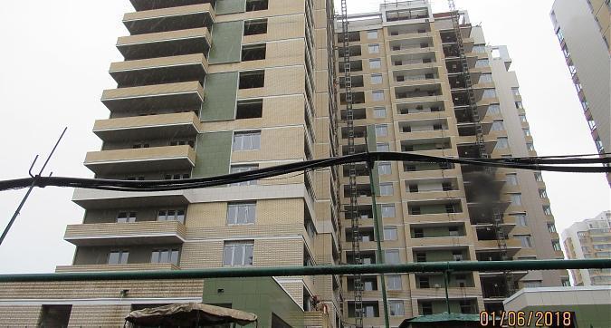 ЖК На ул Мельникова, 6-й корпус, фасадные работы - вид с улицы Мельникова, фото 6 Квартирный контроль