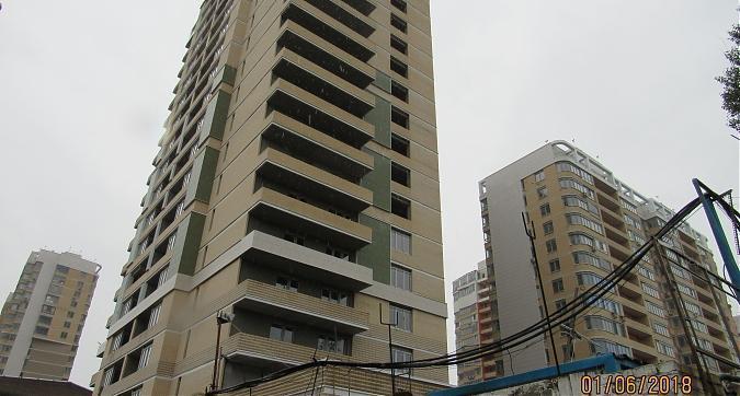 ЖК На ул Мельникова, 6-й корпус, фасадные работы - вид с улицы Мельникова, фото 7 Квартирный контроль