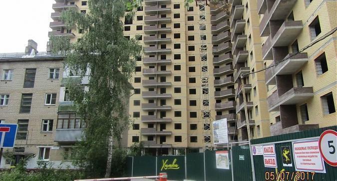 ЖК Экоград на Микояна - вид на строящийся корпус 1 со стороны улицы Микояна Квартирный контроль