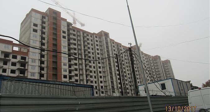 ЖК Новогиреевский, 2-й корпус, вид с улицы Строителей, фото 2 Квартирный контроль