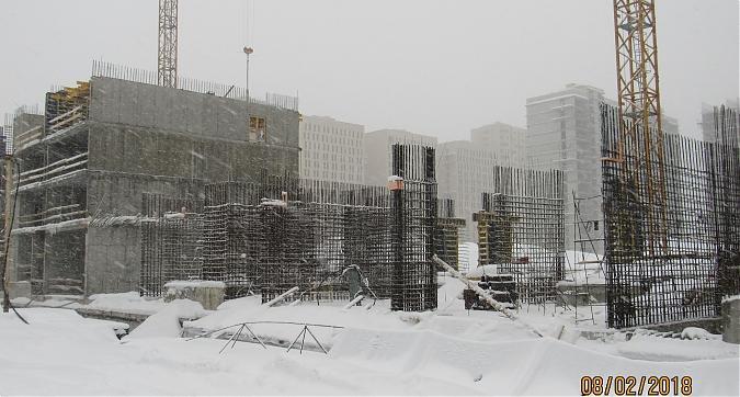 ЖК Хорошевский - монолитные работы, вид со стороны улицы Берзарина, фото 6 Квартирный контроль