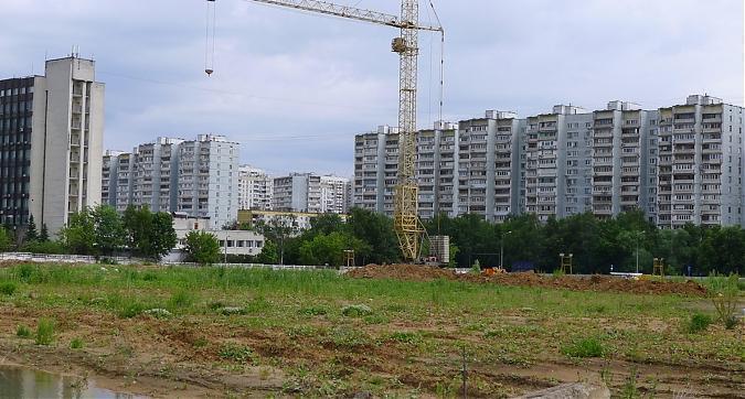 ЖК Орехово-Борисово - вид на строительную площадку с Каширского шоссе Квартирный контроль