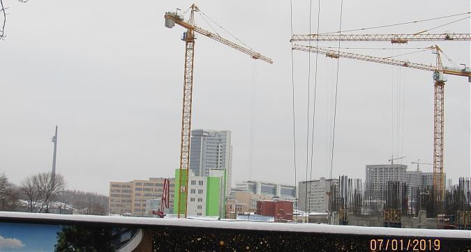ЖК Фили Сити, строительная площадка, вид с Багратионовского проезда, фото -2  Квартирный контроль
