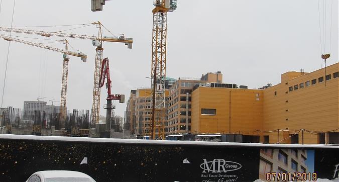 ЖК Фили Сити, строительная площадка, вид с Багратионовского проезда, фото -3 Квартирный контроль