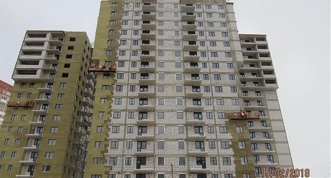 ЖК Солнечный (г.Жуковский), фасадные работы - вид с Солнечной улицы, фото 5 Квартирный контроль