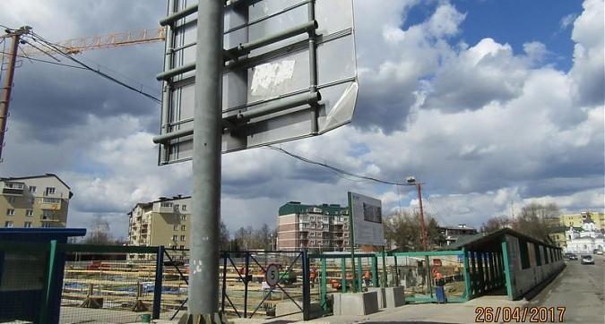 ЖК Серебряные звоны 2 - вид на строительную площадку со стороны Игнатьевской улицы Квартирный контроль