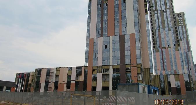 ЖК Маяковский, фасадные работы - вид с Головинского шоссе, фото 4 Квартирный контроль